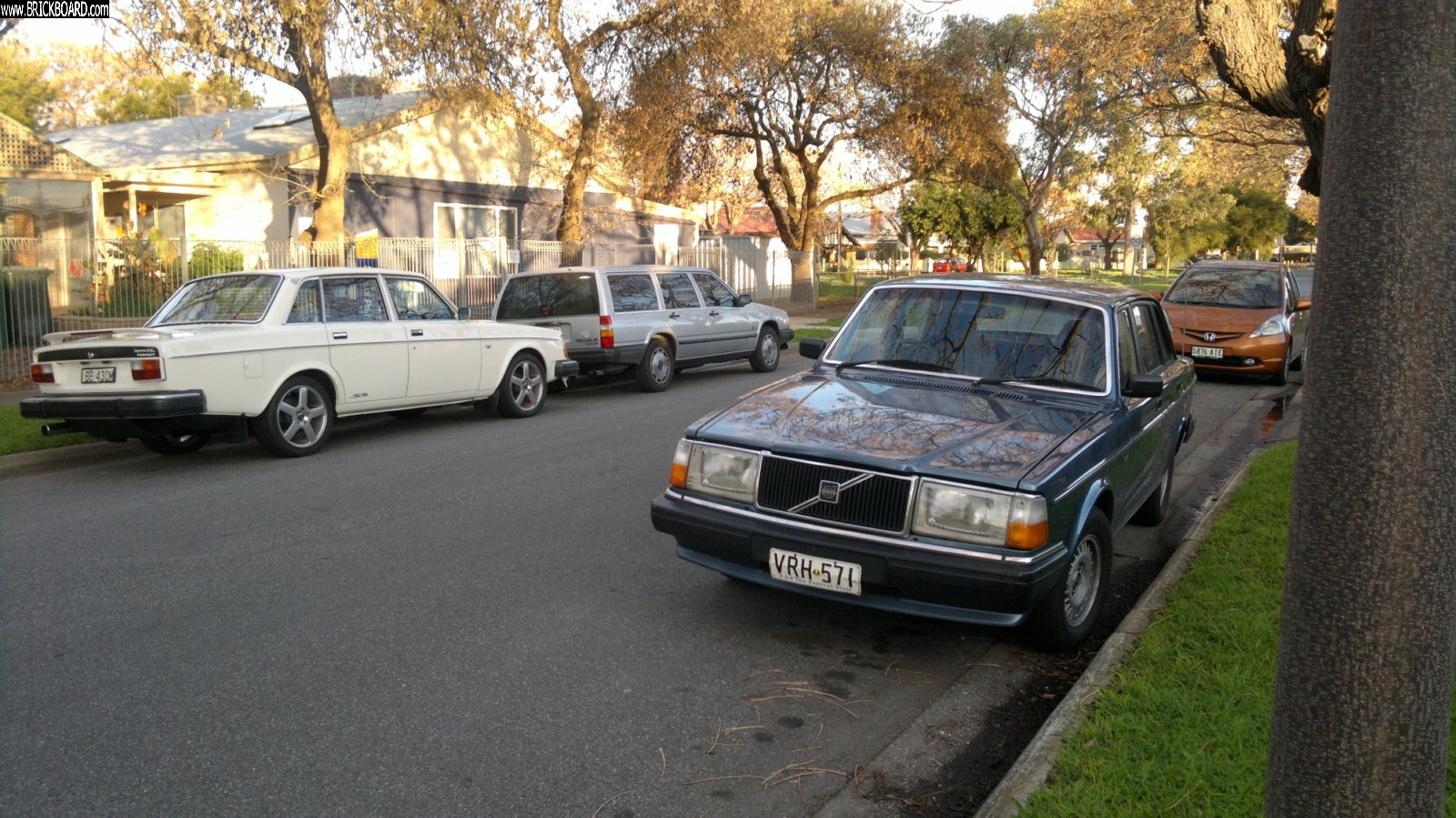 Volvo -- All out on the street together.