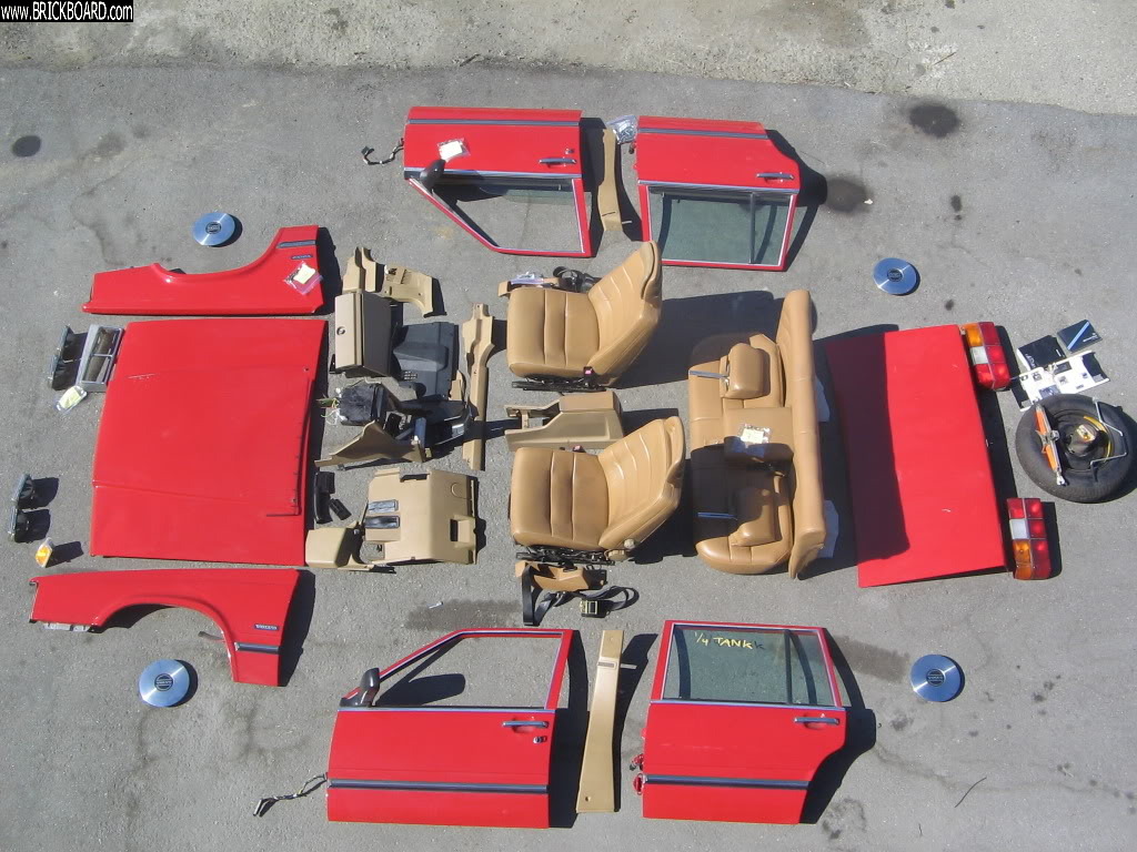 Volvo 700 -- 1988 740 Sedan Parts