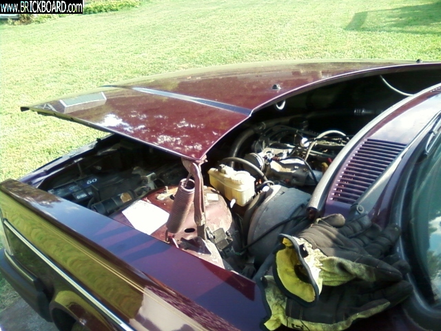 Volvo 200 -- Hood hinge